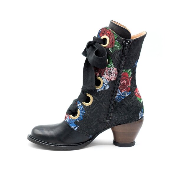 East End Gladstone Mid-Calf Lace-Up Boots - Picture 4 of 8